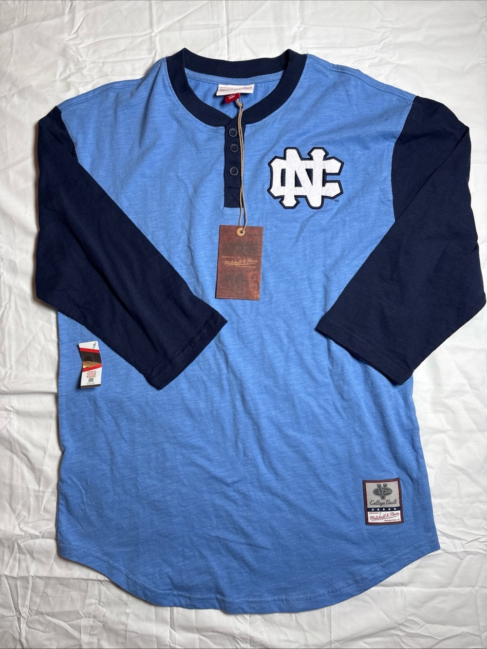University Of North Carolina Mitchell & Ness Blue